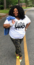 Load image into Gallery viewer, White Extra Sauce Tee