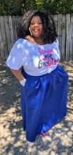 Load image into Gallery viewer, Royal Blue Maxi Skirt