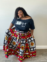 Load image into Gallery viewer, Amazed Abstract Maxi Skirt