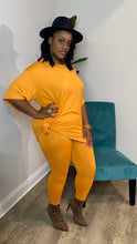 Load image into Gallery viewer, Mustard Luxe Legging Set