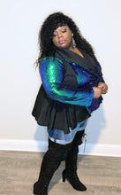 Load image into Gallery viewer, “Boss Lady” Sequins Peplum Jacket