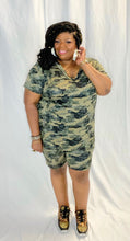 Load image into Gallery viewer, Camo Biker Short Set