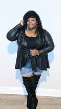 Load image into Gallery viewer, Sleek Faux Leather Top