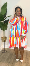 Load image into Gallery viewer, Color Block Dress