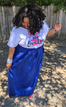 Load image into Gallery viewer, Royal Blue Maxi Skirt