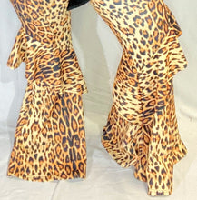 Load image into Gallery viewer, Leopard Flare Pants