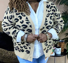 Load image into Gallery viewer, “My Favorite” Leopard Cardigan